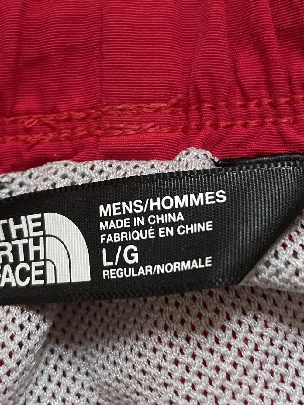 The North Face Red Outdoor Shorts Size L